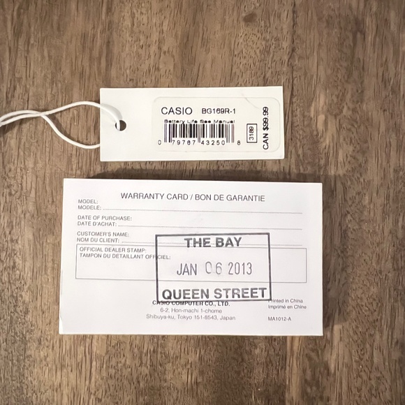 Casio Baby-G Ladies Digital Watch - Picture 5 of 5